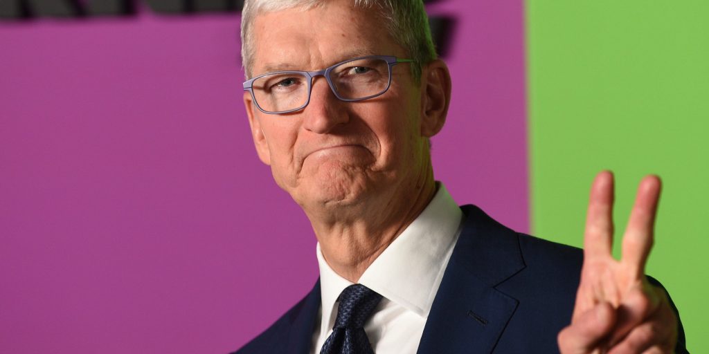 Apple-topman Tim Cook