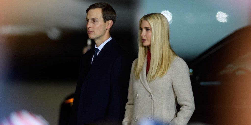 Ivanka Trump en Jared Kushner