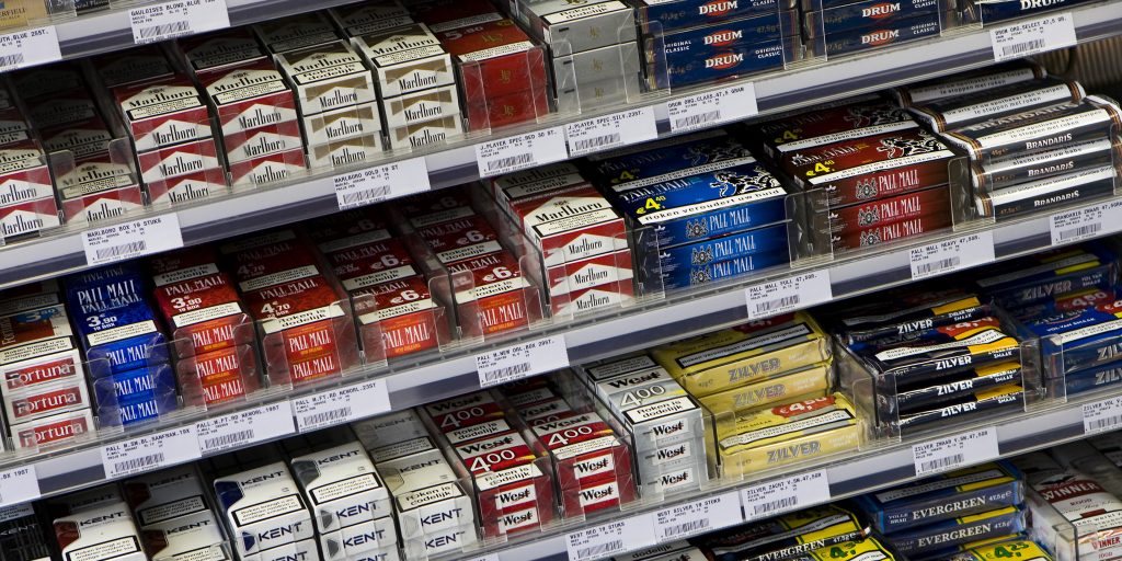 roken sigaretten verkoop