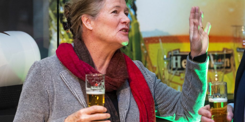 Charlene de Carvalho-Heineken staat met een vermogen van ruim 12 miljard euro opnieuw boven aan de Quote 500.