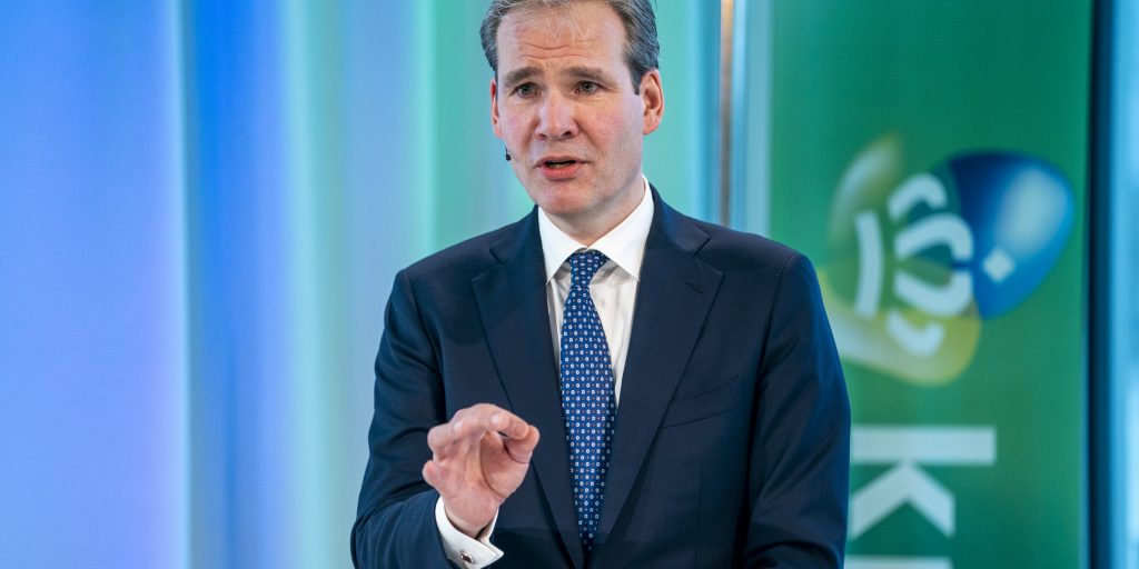 CEO Joost Farwerck van KPN.