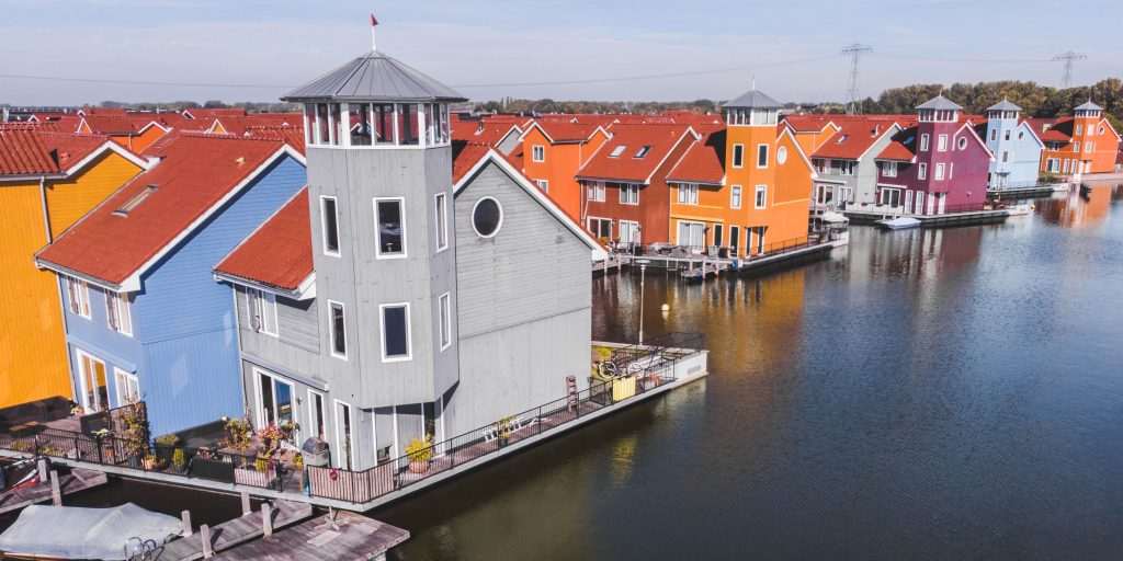 De Reitdiephaven in Groningen