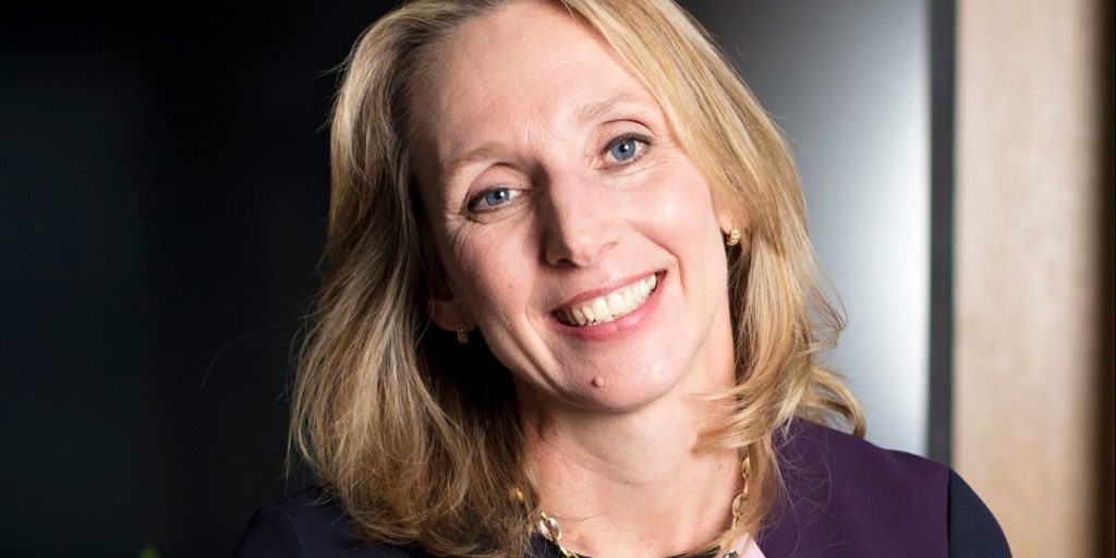 Hanneke Faber, hoofd van de divisie Food & Refreshments bij Unilever