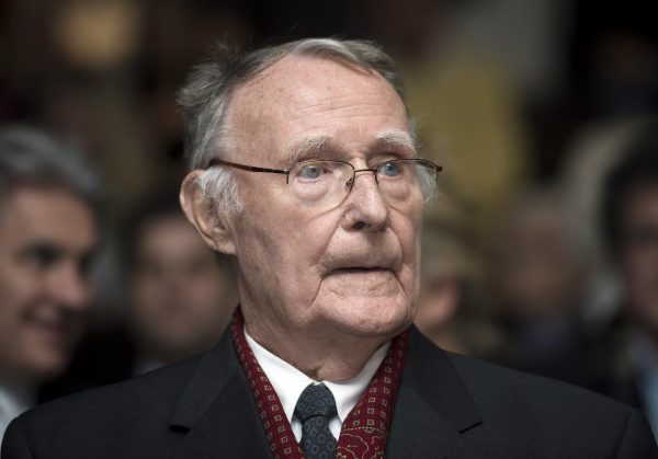 IKEA-oprichter Ingvar Kamprad in 2015. Foto: Jean-Christophe Bott/EPA IKEA-oprichter Ingvar Kamprad in 2015. Foto: Jean-Christophe Bott/EPA