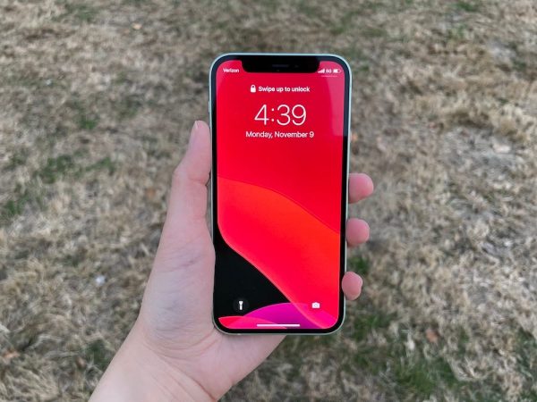 The iPhone 12 Mini has a 5.4-inch screen. Source: Business Insider/Lisa Eadicicco The iPhone 12 Mini has a 5.4-inch screen. Source: Business Insider/Lisa Eadicicco