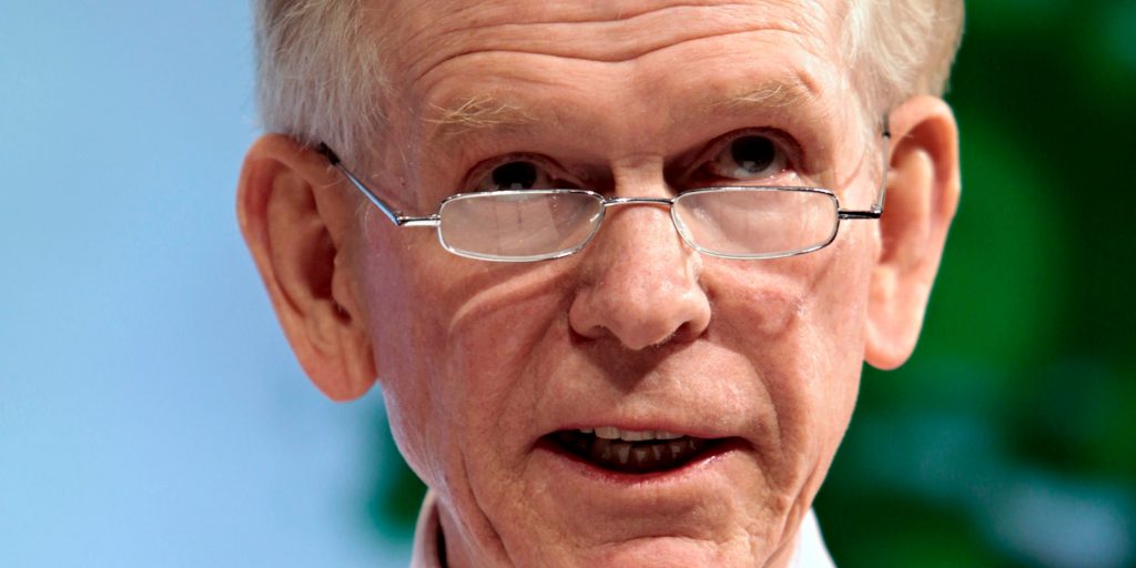 Jeremy Grantham, partner en hoofdstrateeg van de Amerikaanse vermogensbeheerder GMO