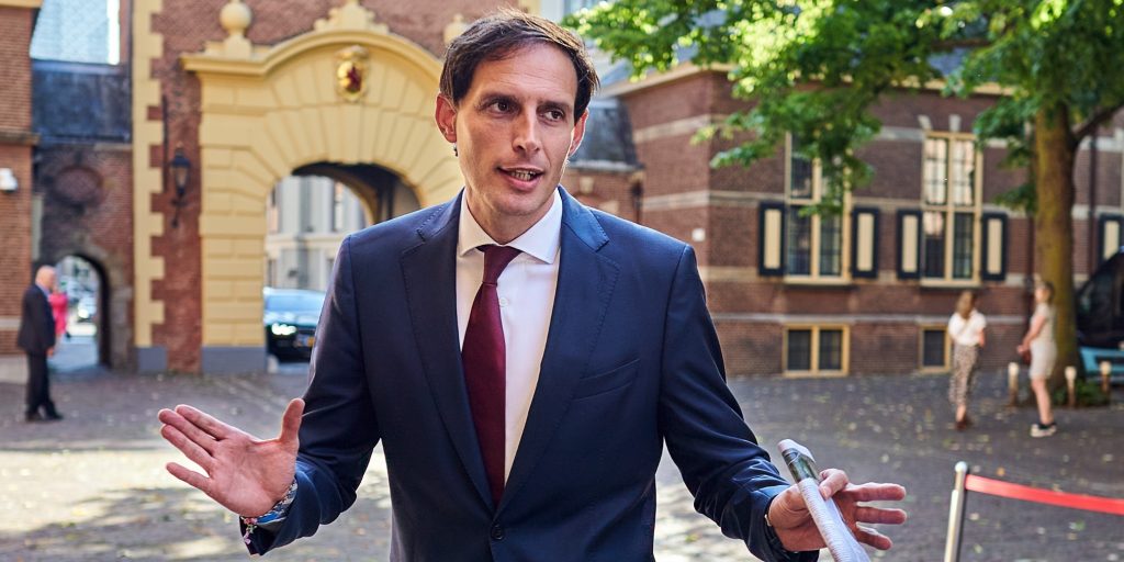 Minister van Financiën Wopke Hoekstra