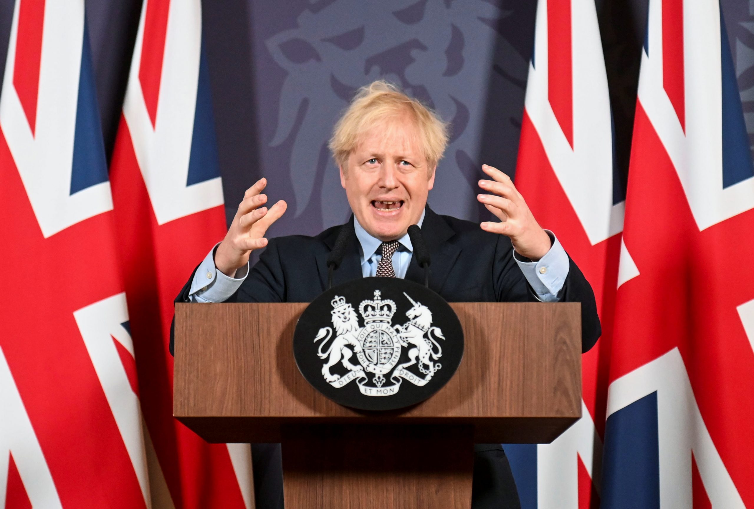 Boris Johnson kondigt de Brexitdeal aan