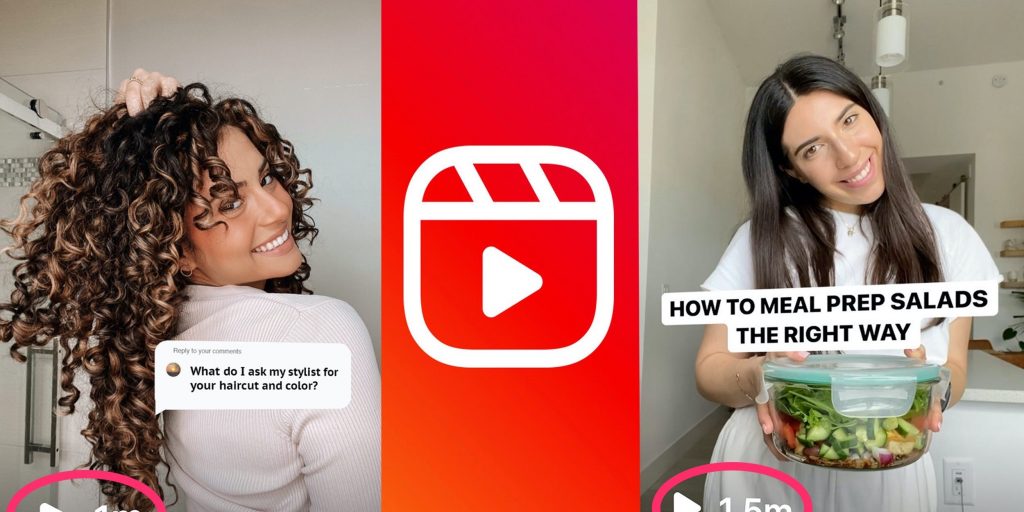 Amanda Guido (left) and Danielle Keith (right) are influencers who have viral Reels on Instagram.
