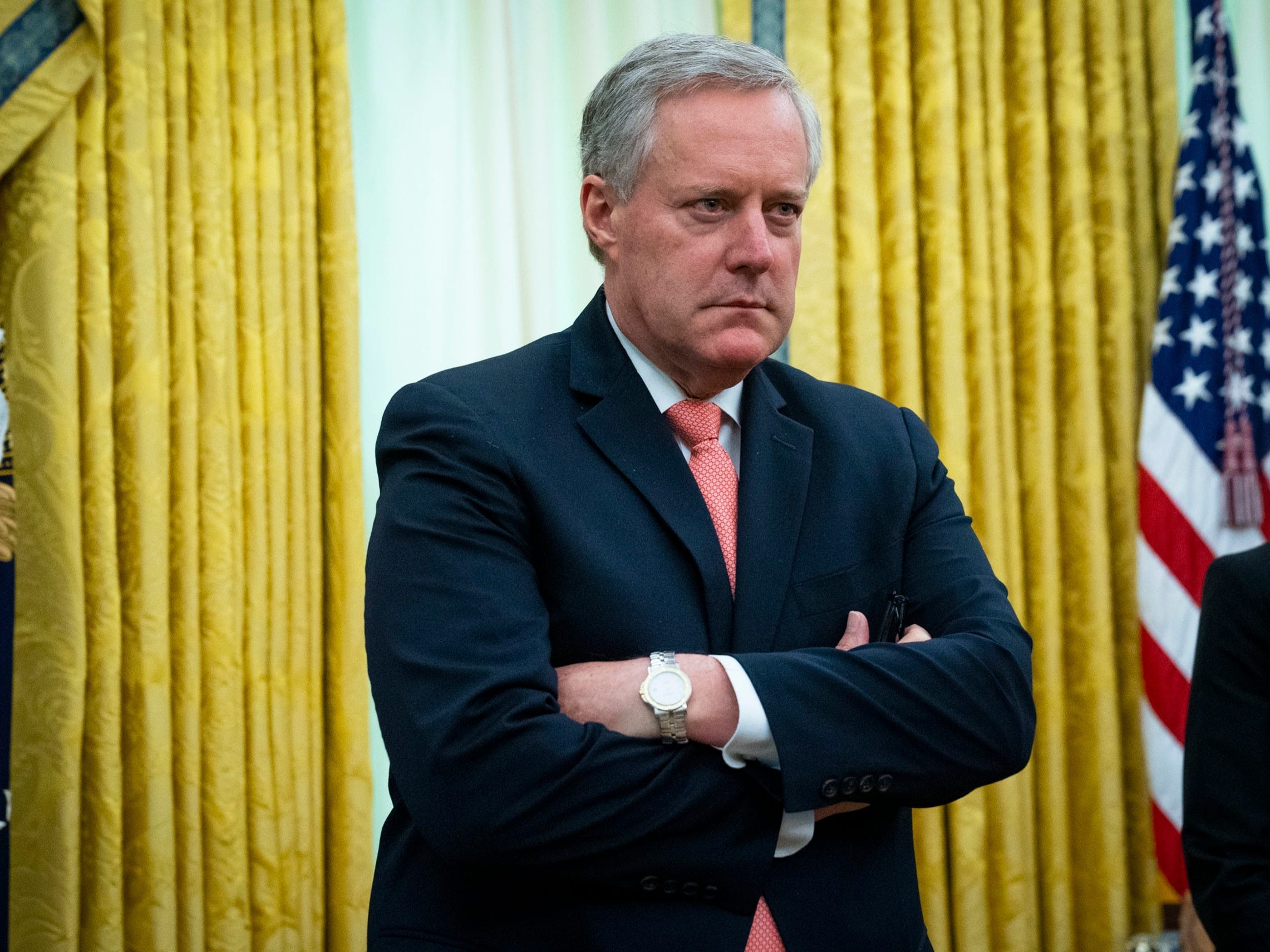 De huidige stafchef van het Witte Huis, Mark Meadows. Foto: Doug Mills/Getty Images