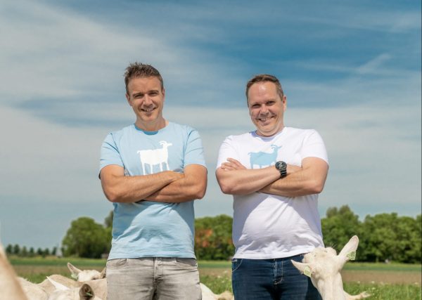 Pure Goat Company: oprichters Frank Dekker (l) en Rogier van Anholt (r) Pure Goat Company: oprichters Frank Dekker (l) en Rogier van Anholt (r)