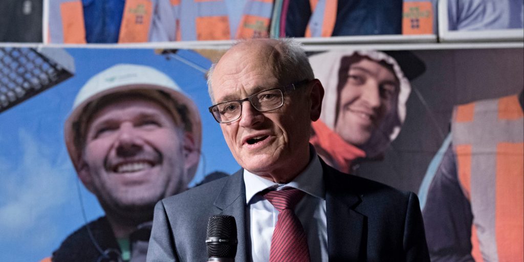 Gerard Sanderink, eigenaar en hoogste baas van ict-bedrijf Centric en bouwbedrijf Strukton.