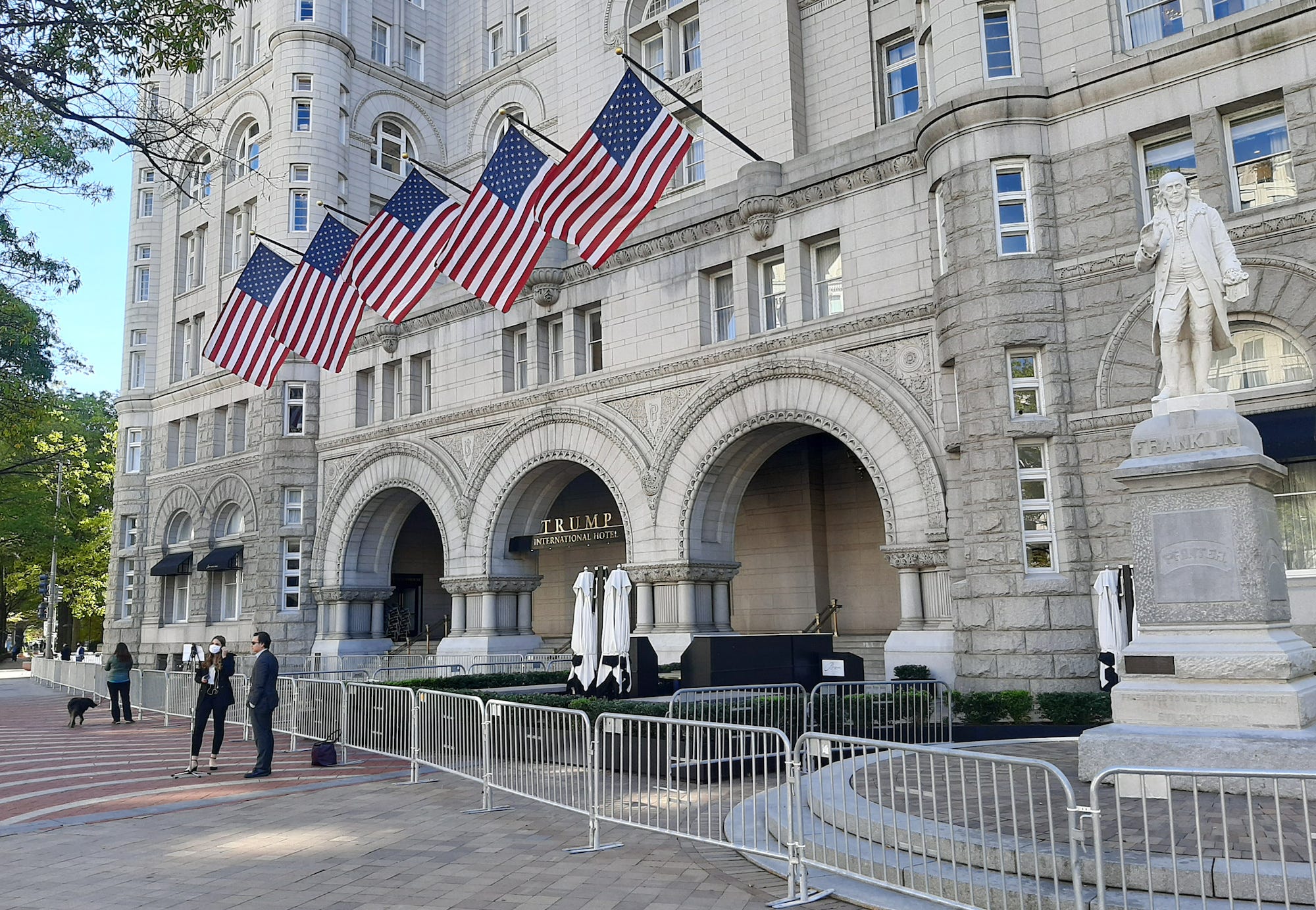 Exclusion Every year Predict A Trump hotel in DC more than quadrupled prices for room bookings around  Biden's inauguration
