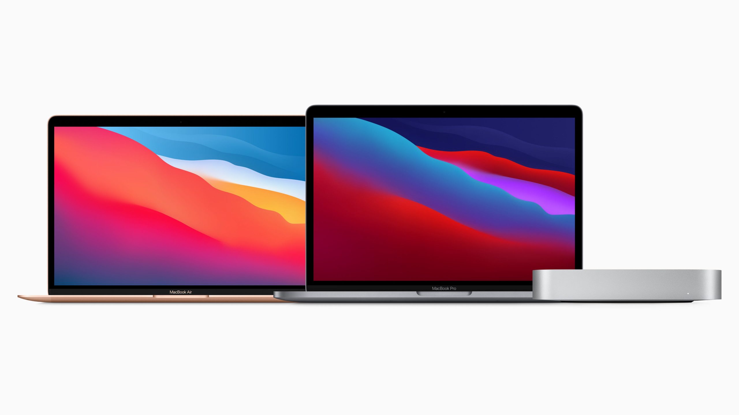 MacBook Air MacBook Pro Mac Mini 2020 M1 lineup