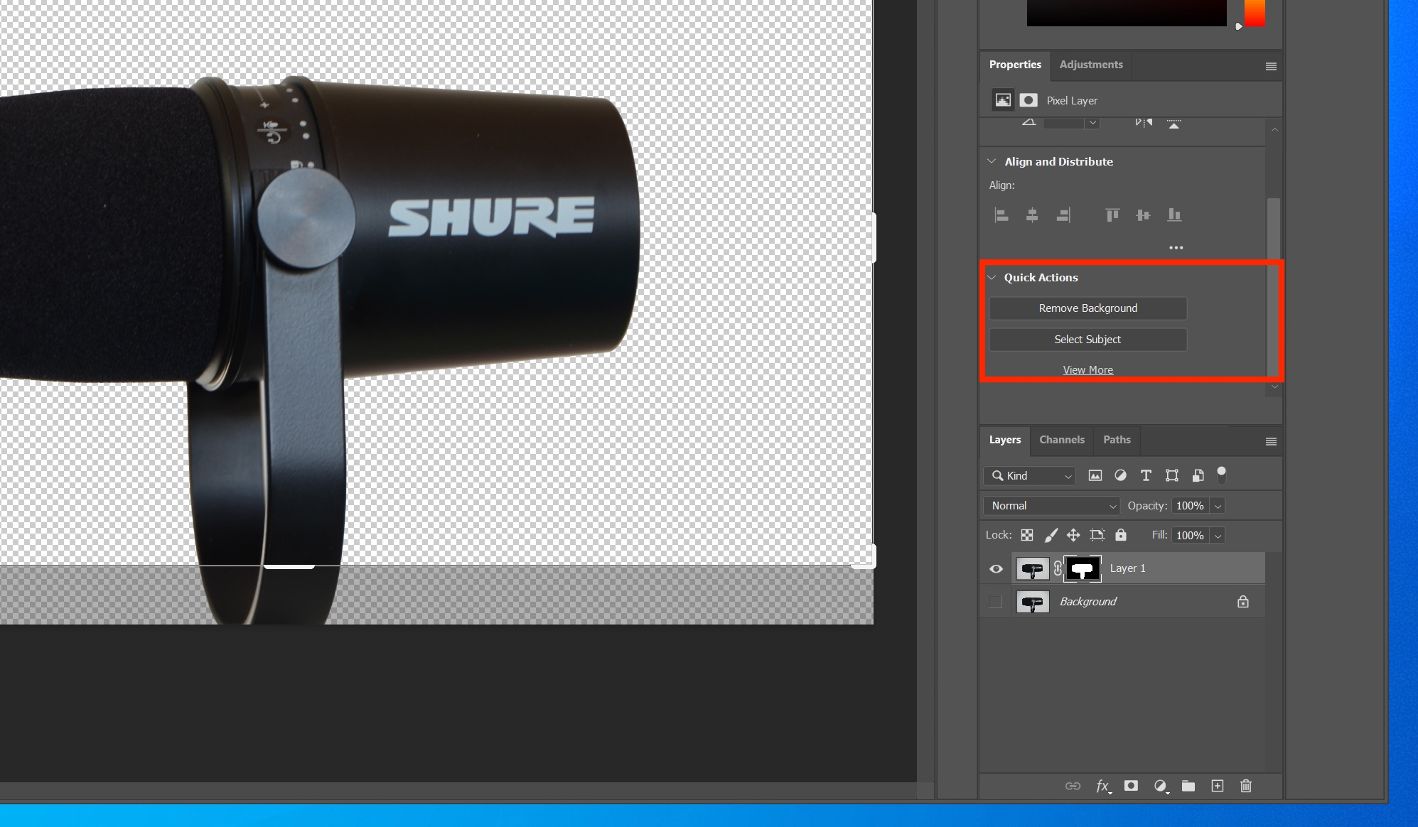 How_to_make_a_background_transparent_in_Photoshop 3