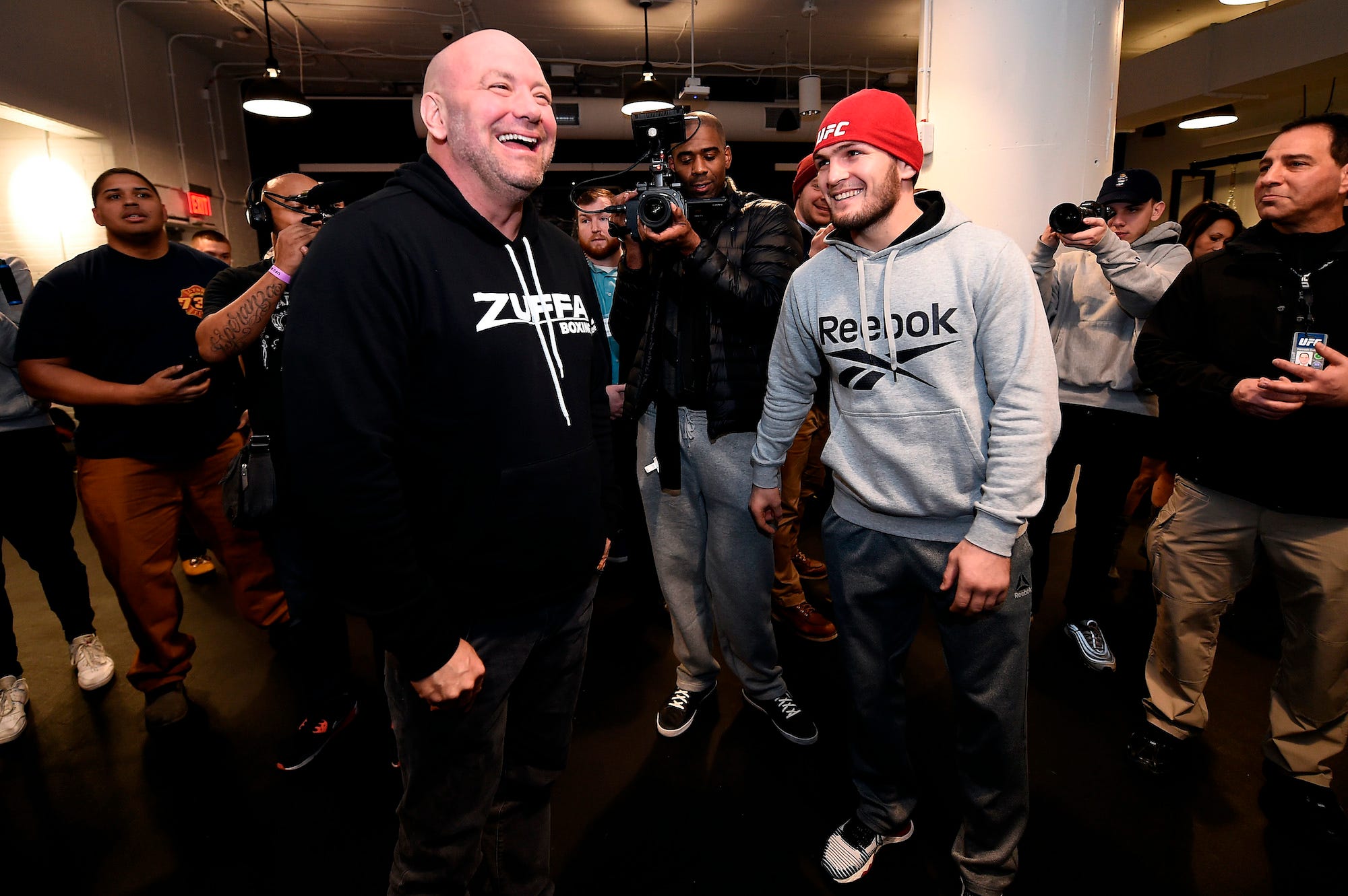 UFC boss Dana White and Khabib Nurmagomedov