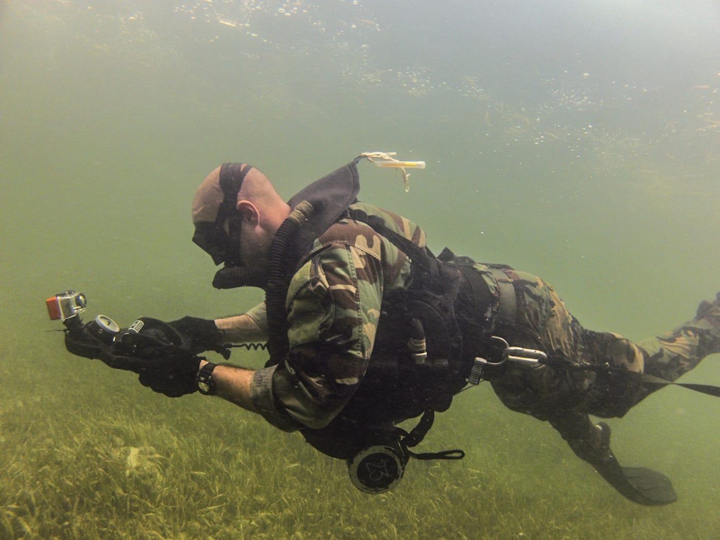 Army Special Forces combat diver