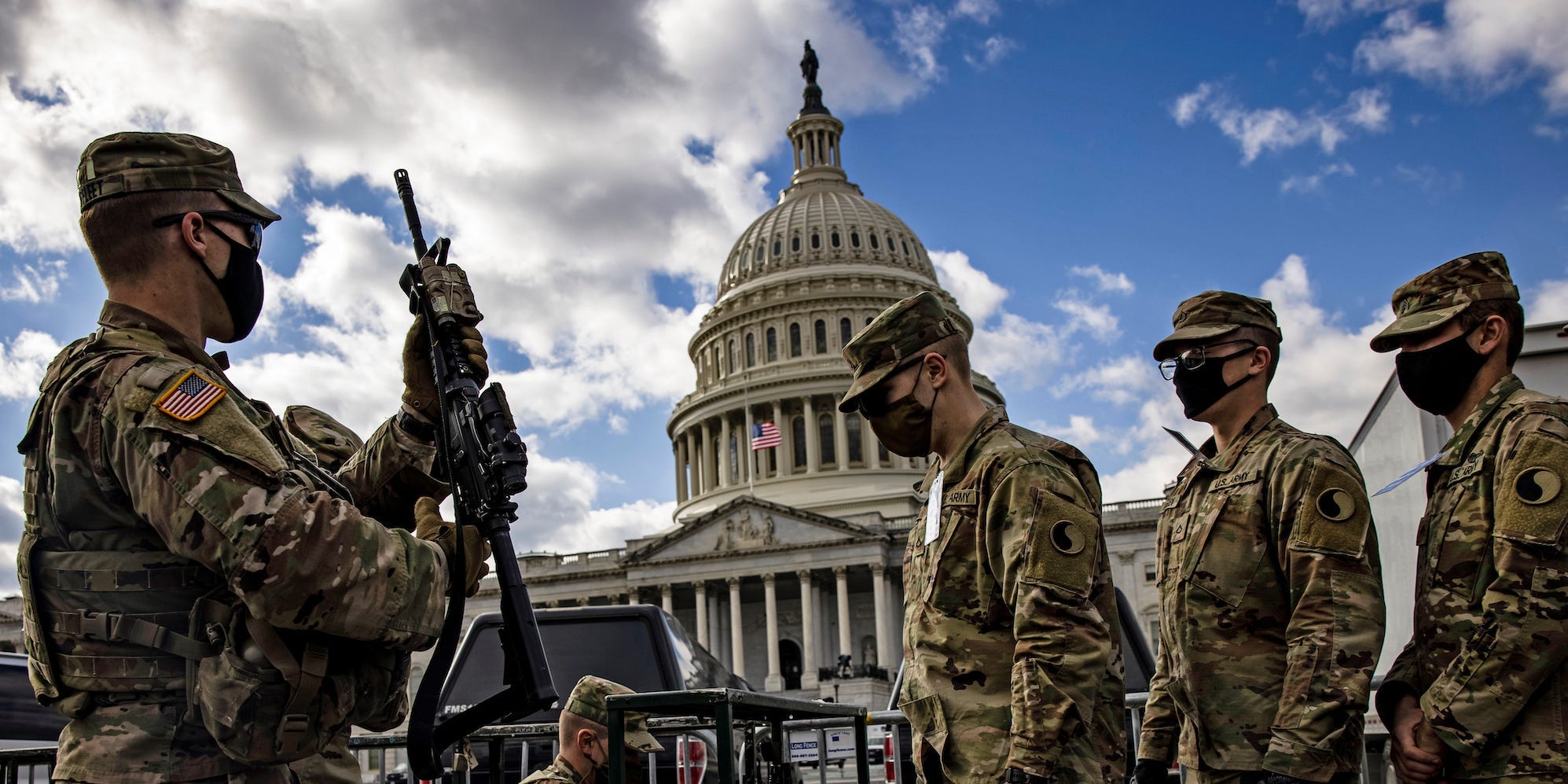 National Guard inauguration