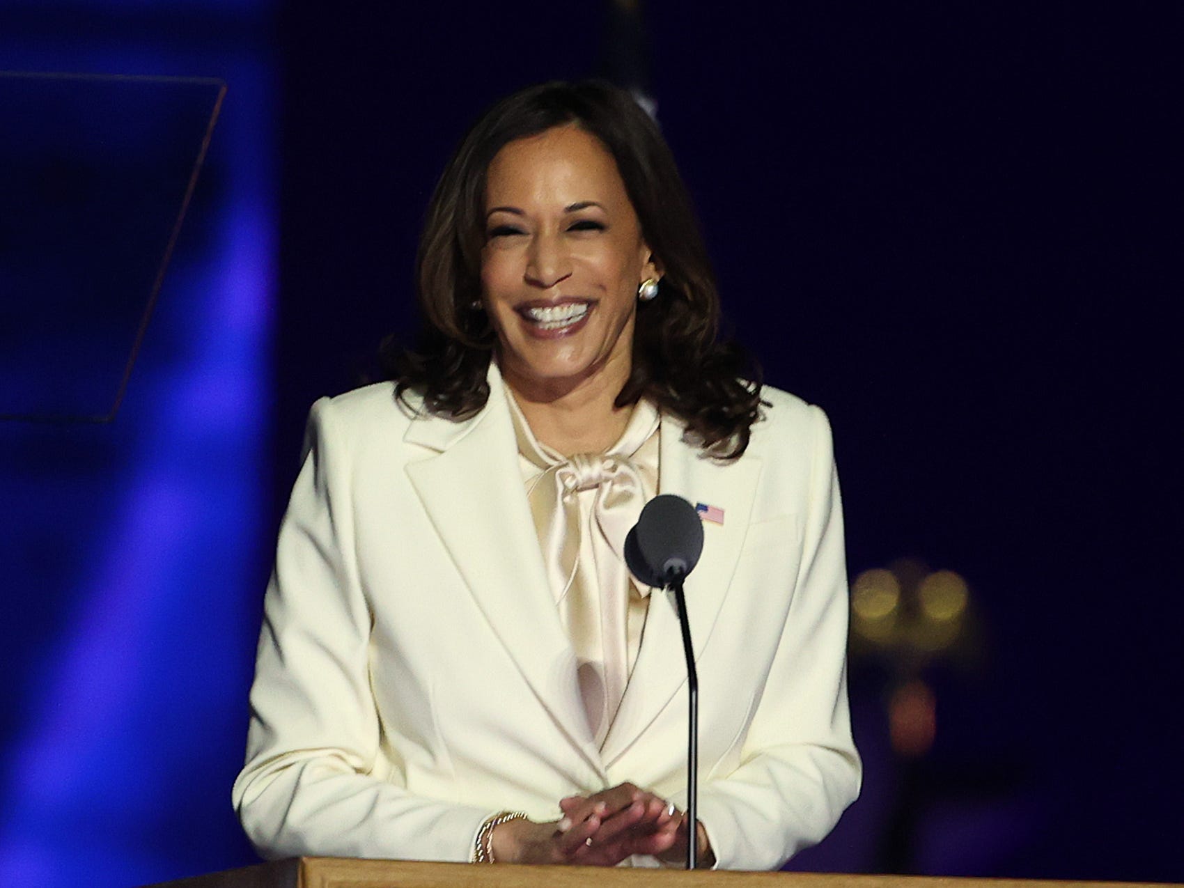 kamala harris victory speech
