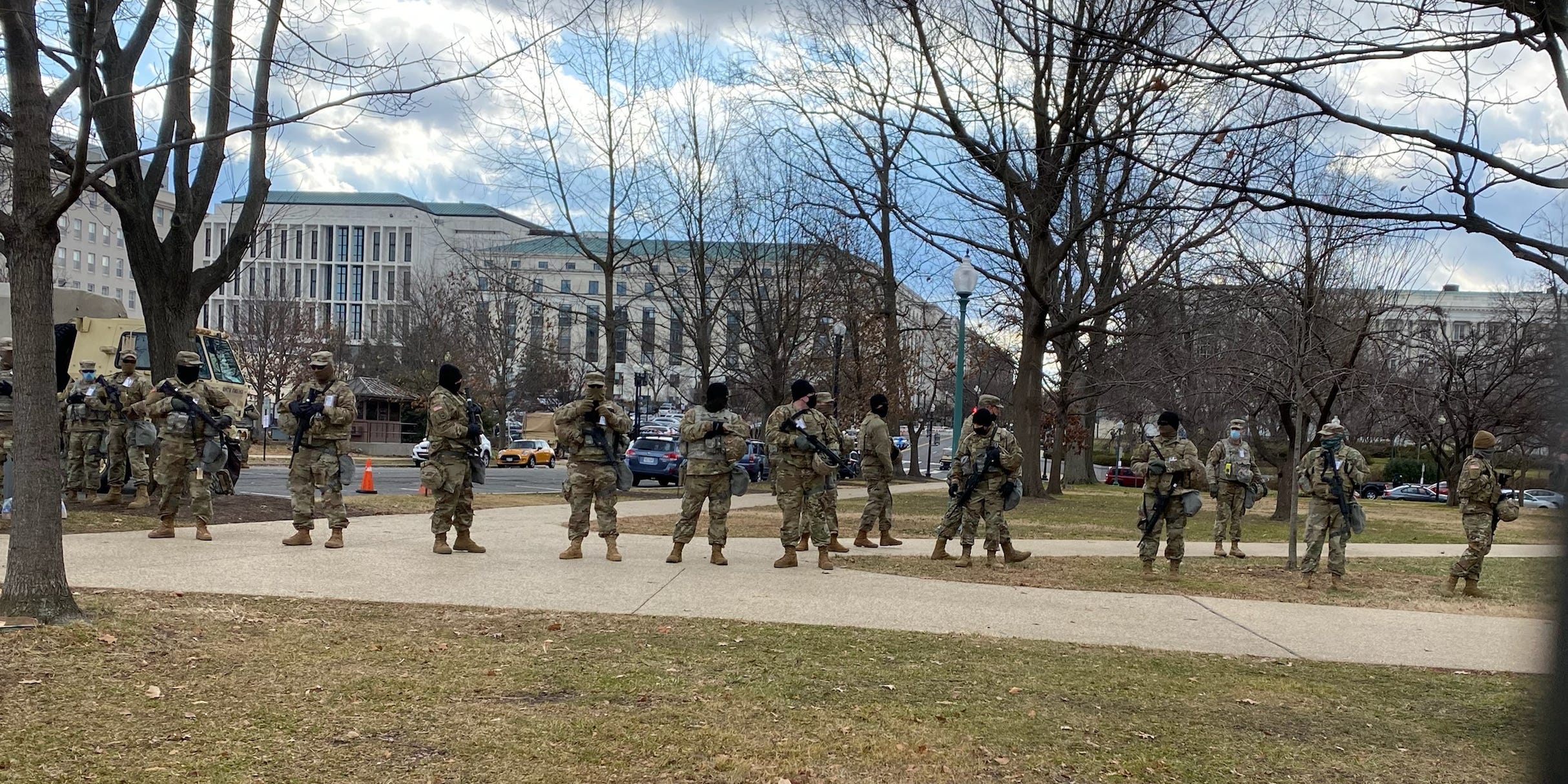 National Guard Washington DC inauguration day