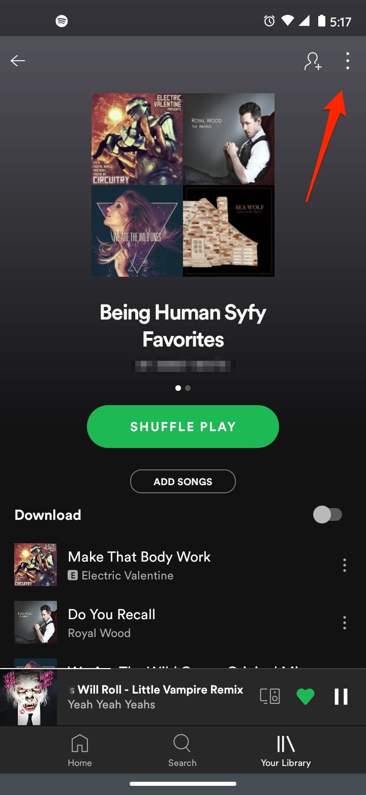 Delete Spotify Playlist 3