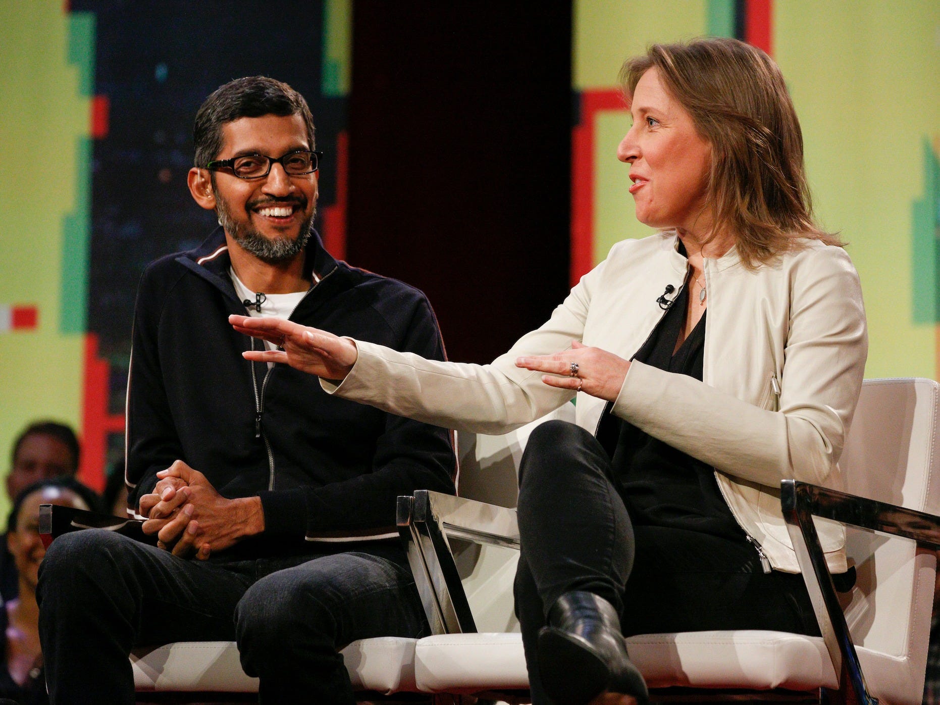 google youtube pichai wojcicki