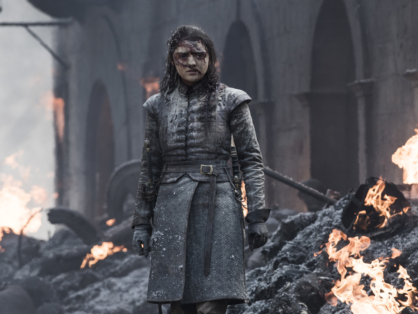 arya king's landing the bells game of thrones