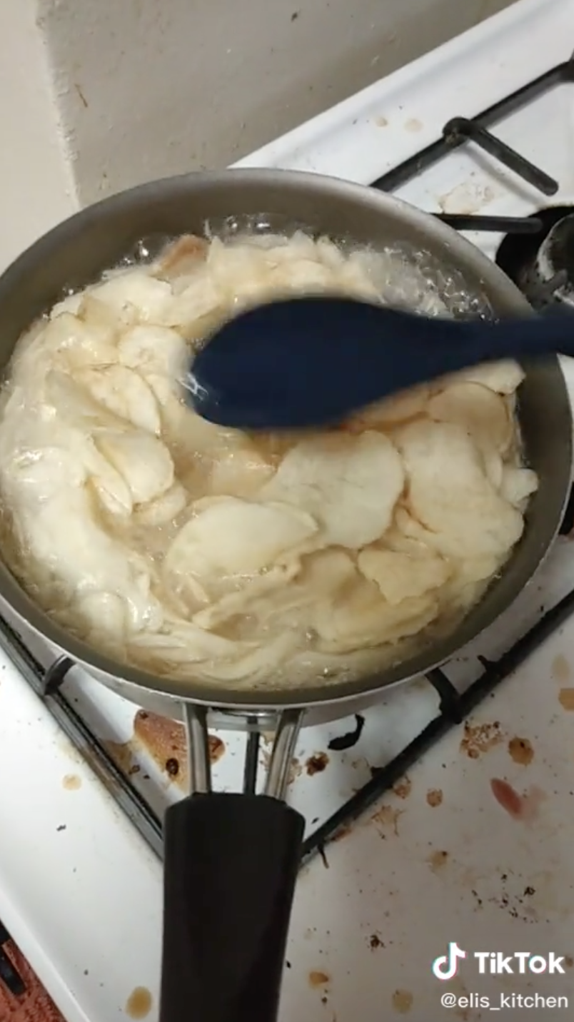 TikTok mashed potatoes