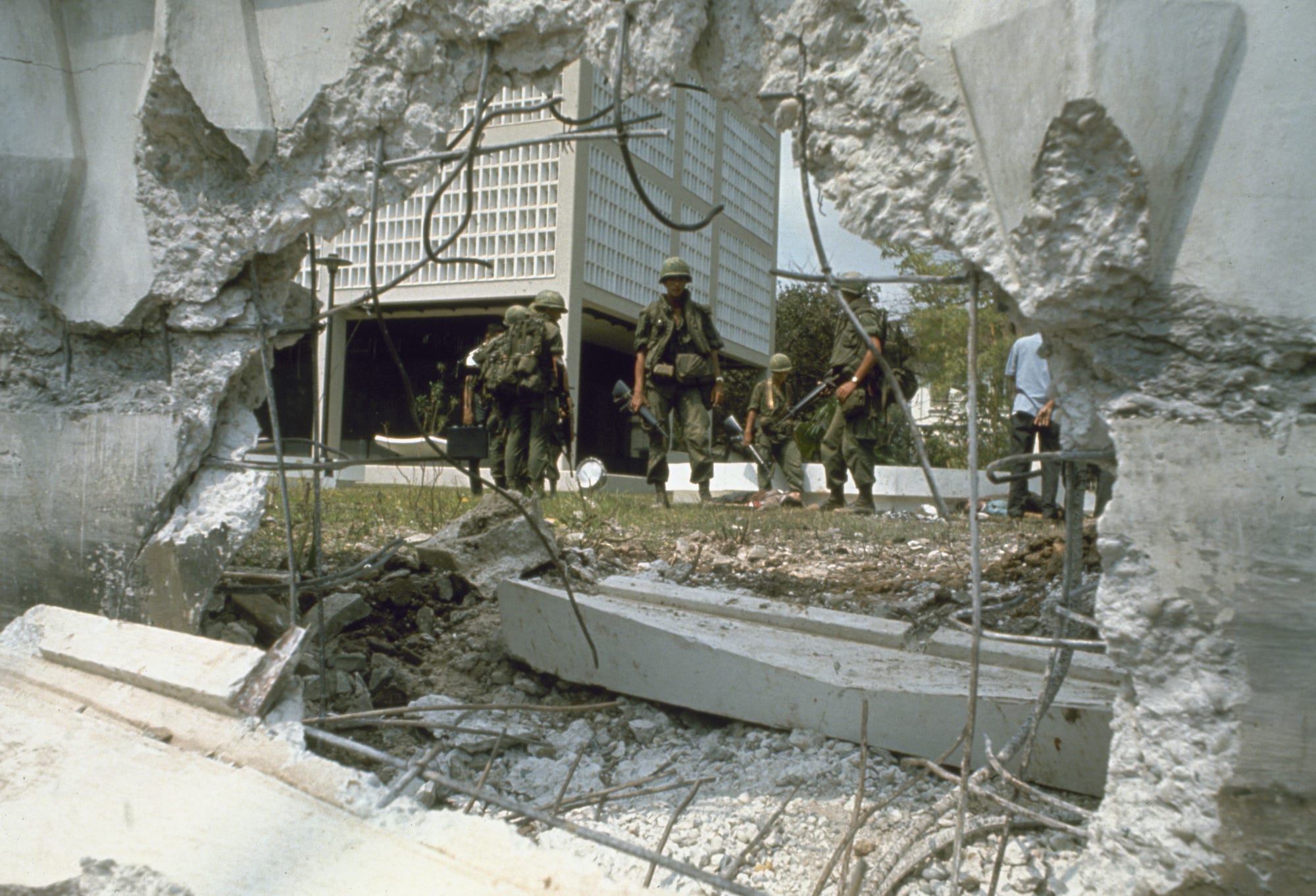 Saigon Vietnam embassy Tet Offensive