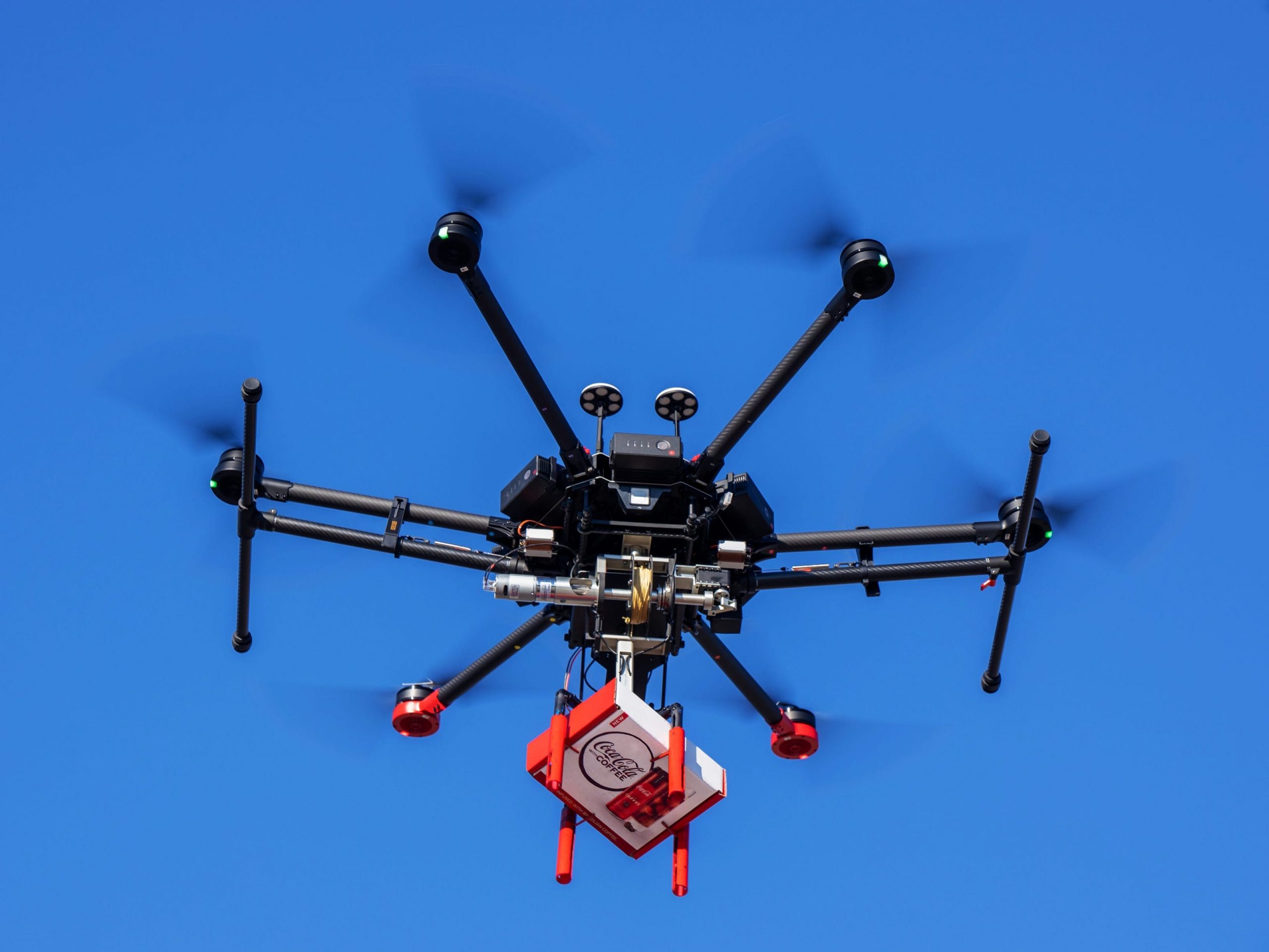 Coca-Cola drone