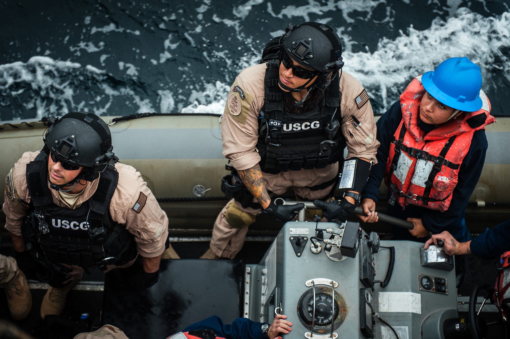 Coast Guard Navy visit board search seizure VBSS