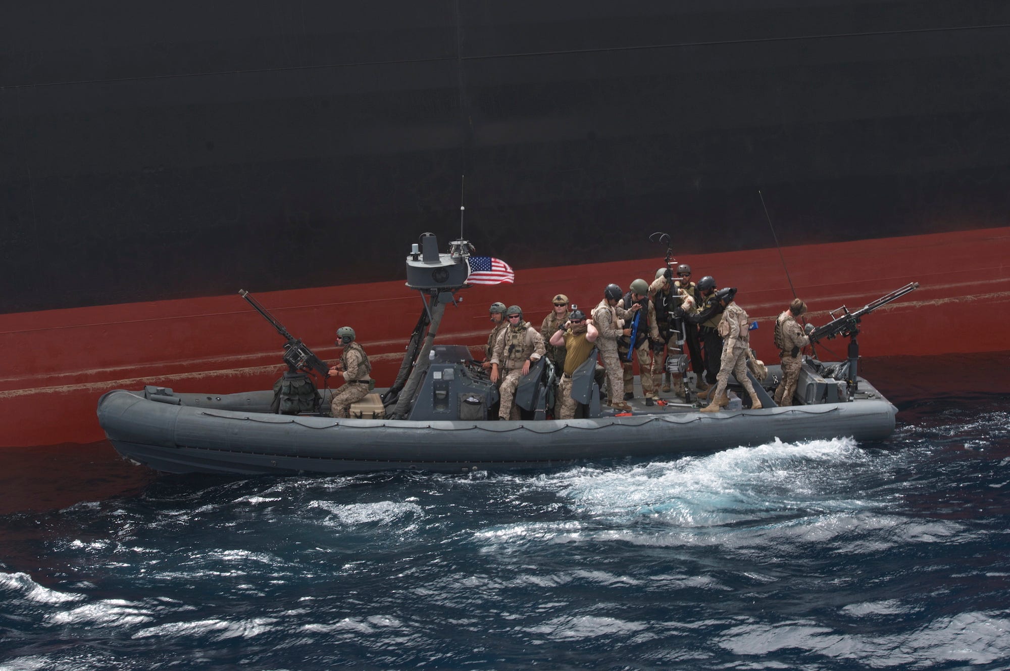 Navy SEAL visit board search seizure VBSS