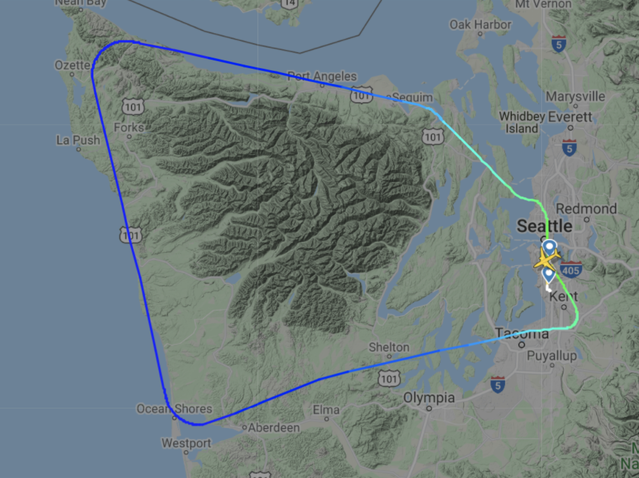 Alaska Airlines Boeing 737 Max delivery flight