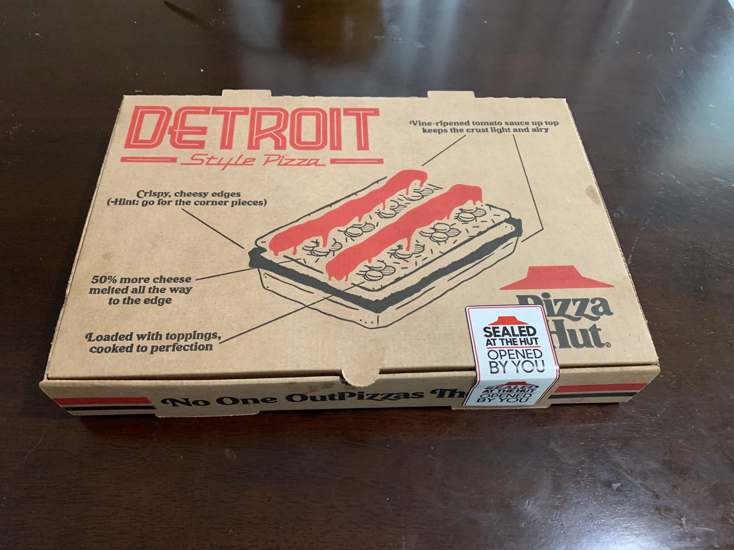 Pizza Hut Detroit-style