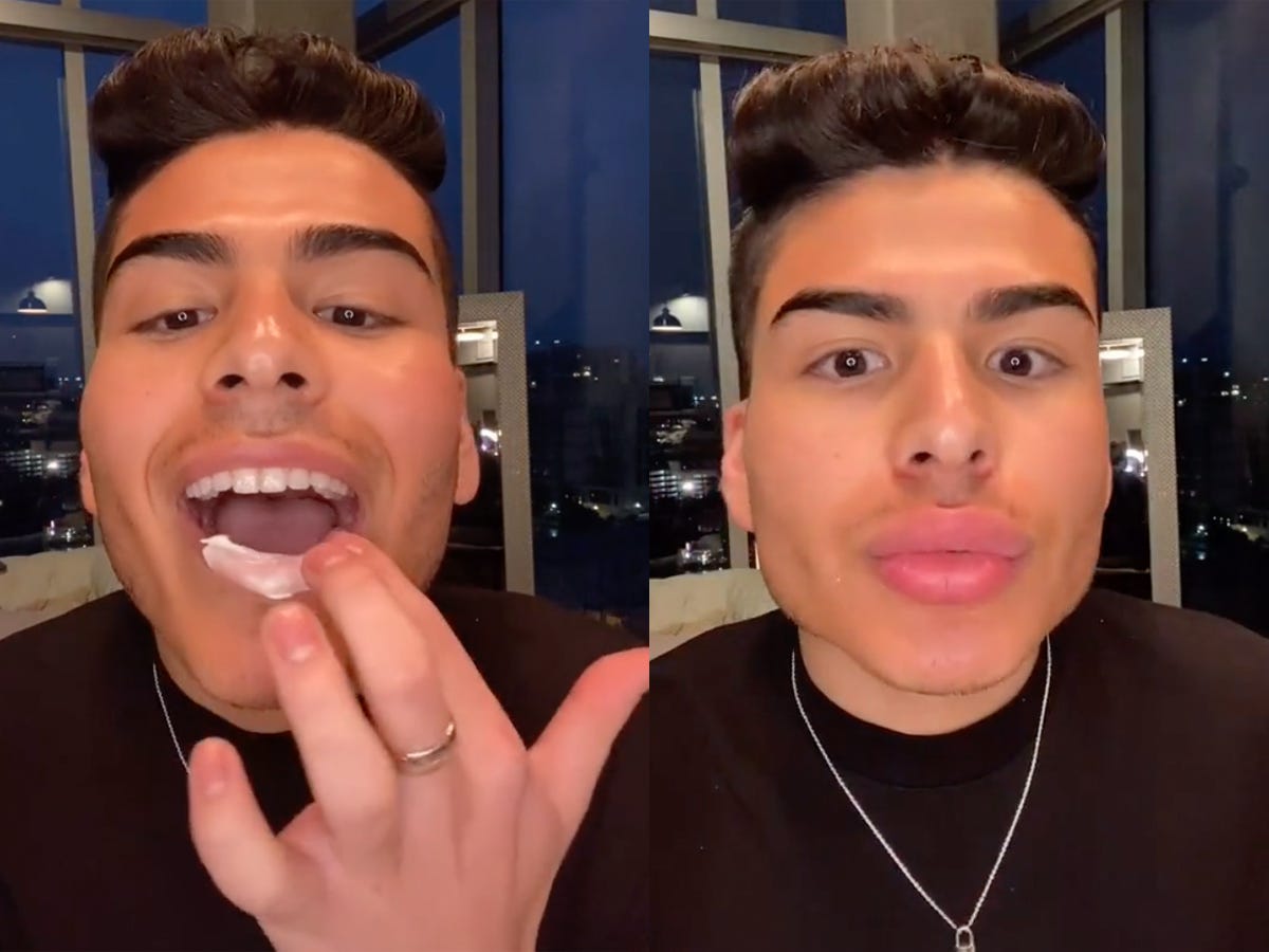 jerrybmaldanado tiktok erection cream lip plumper