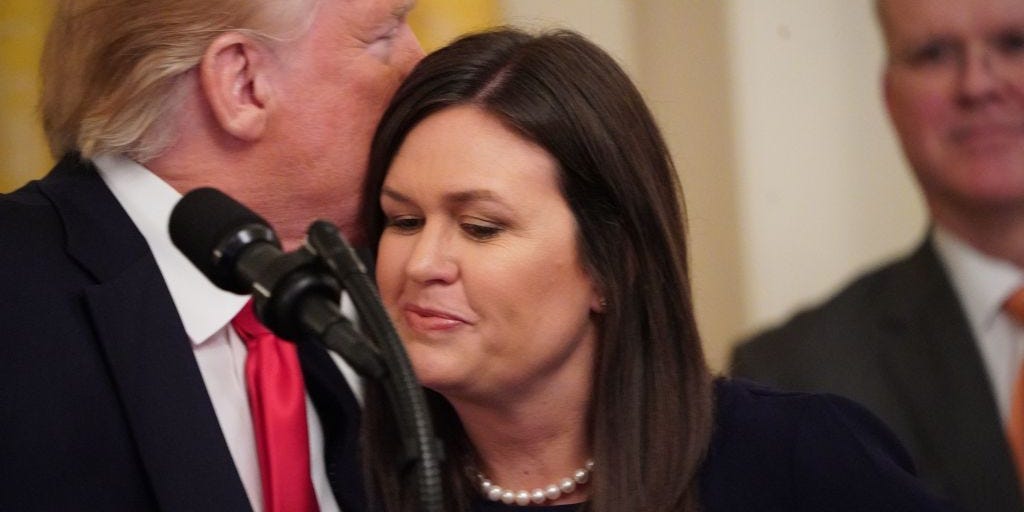 Trump sarah sanders