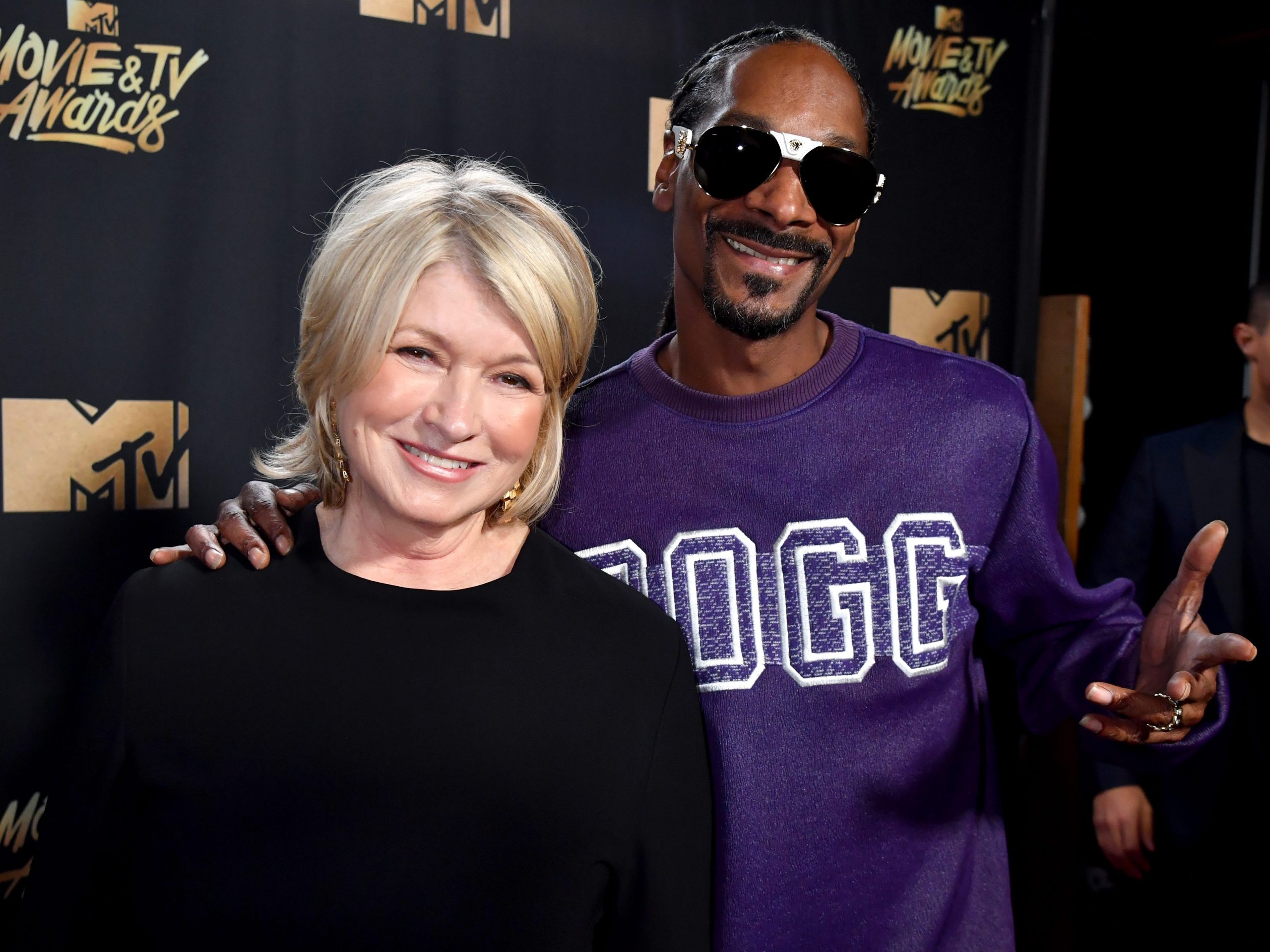 Martha Stewart and Snoop Dogg