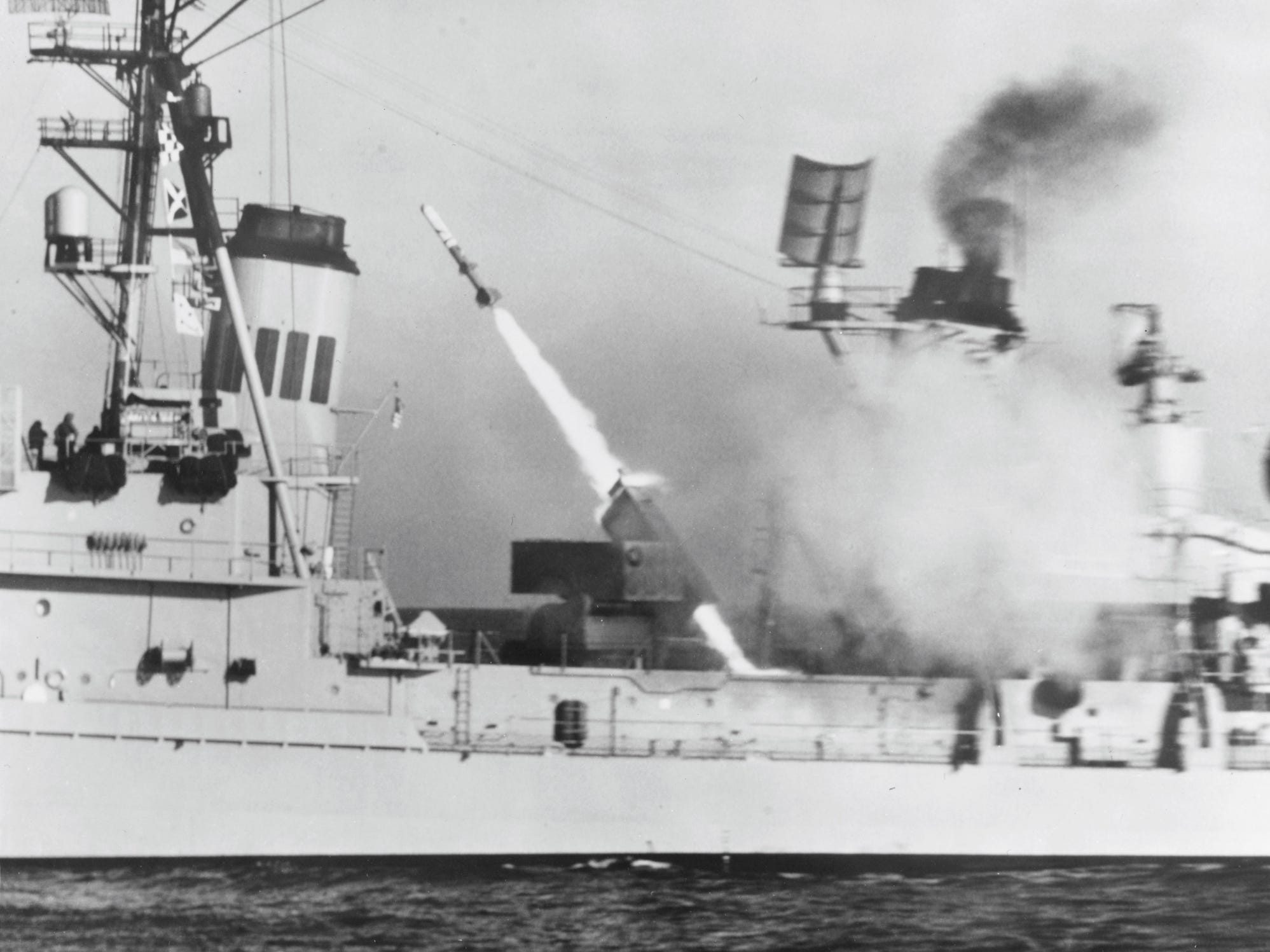 Navy destroy Charles F. Adams RUR-5 ASROC