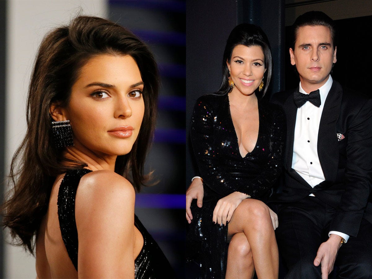 kendall jenner kourtney kardashian scott disick