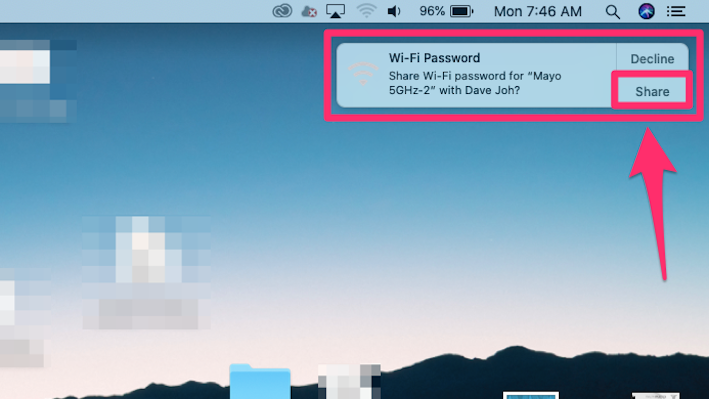 How_to_share_Wi Fi_password_on_Mac 2