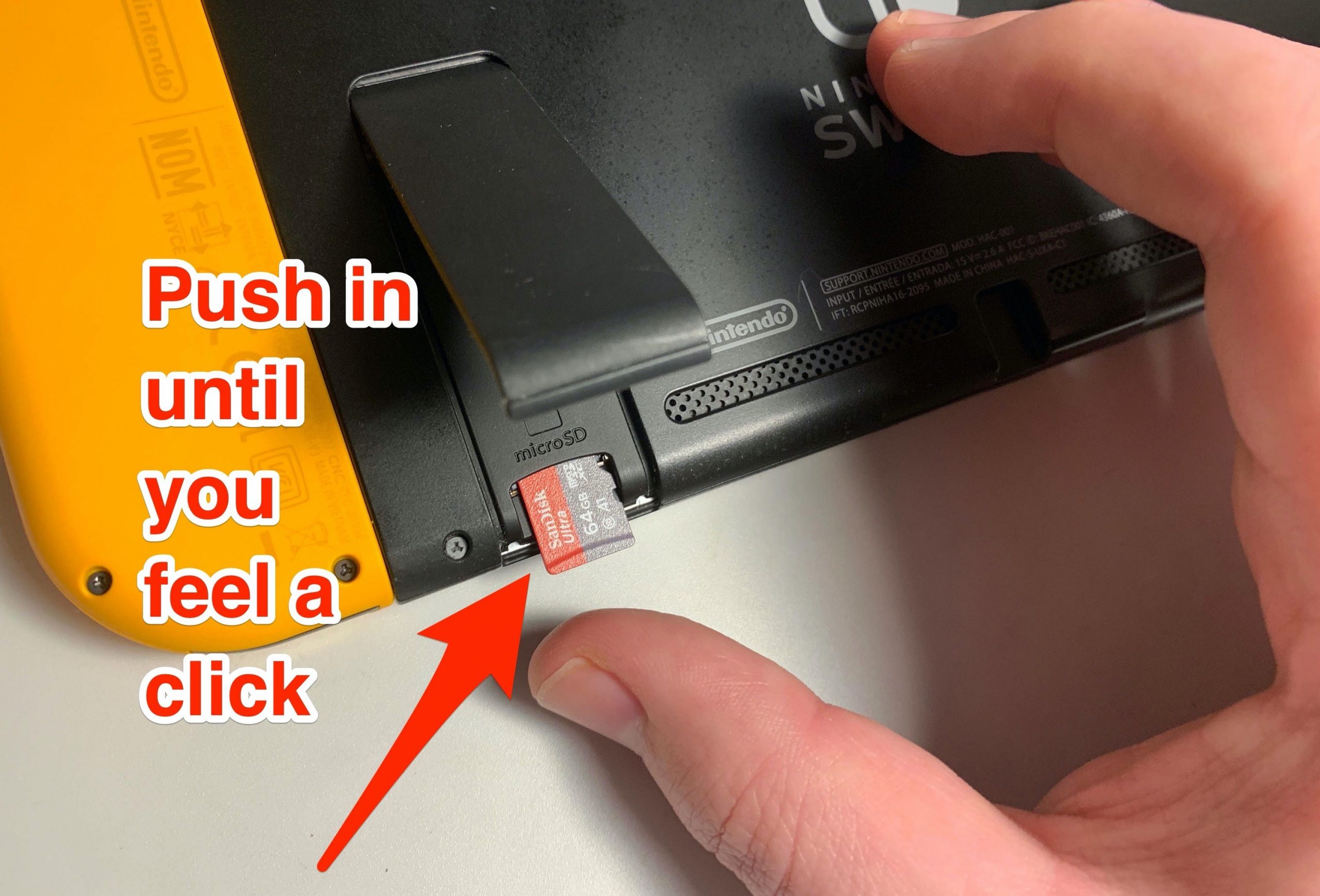 Namaak rivier Lotsbestemming The Nintendo Switch uses microSD cards - here's what size you should buy,  and how to install it