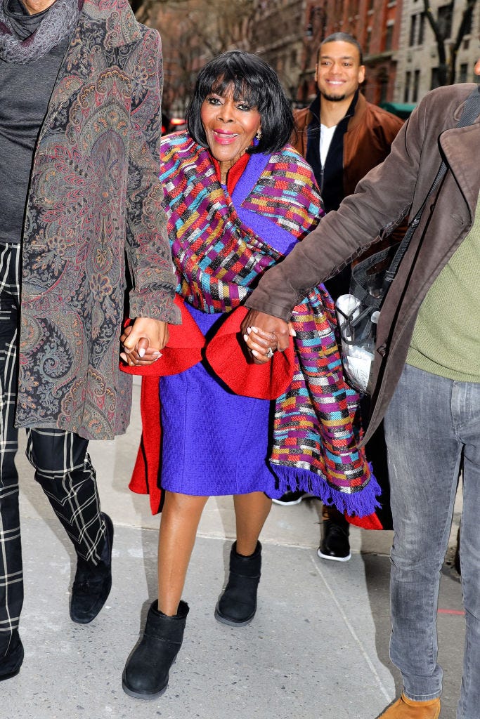 Cicely Tyson is seen on January 13, 2020 in New York City.