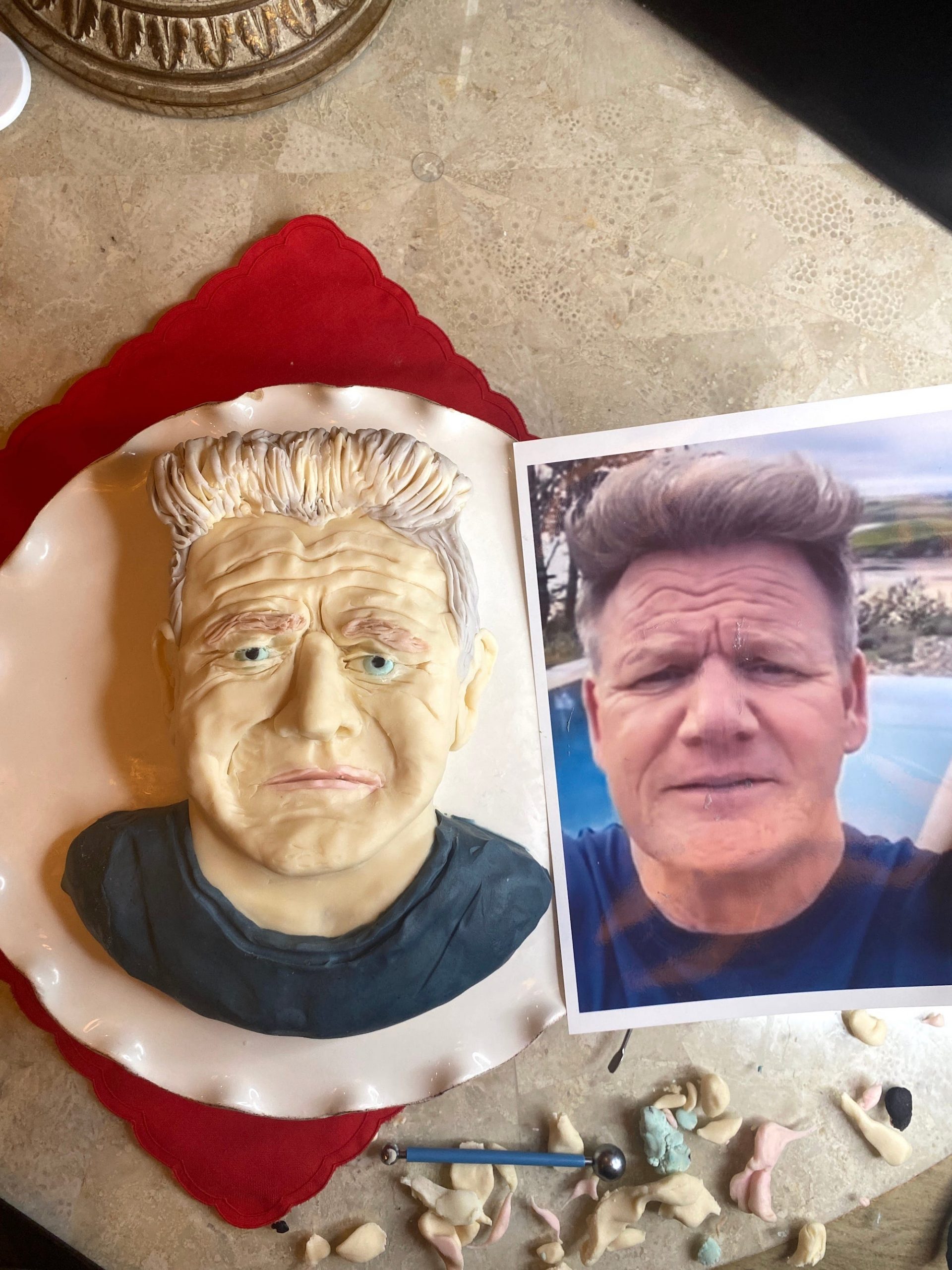 Gordon TikTok cake