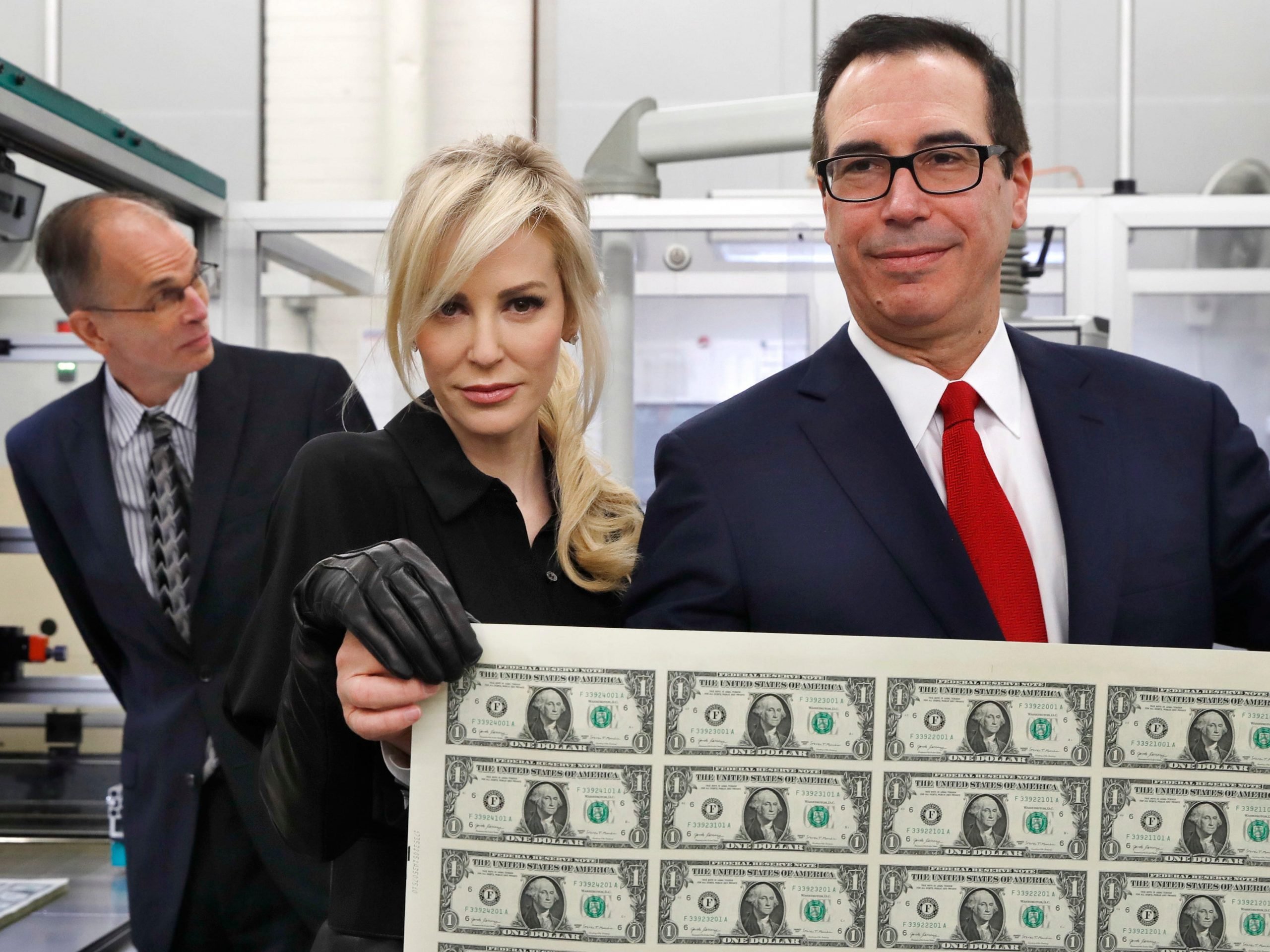 Louise Linton and Steven Mnuchin