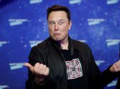 CEO Elon Musk van elektrische autobouwer Tesla en ruimtevaartonderneming SpaceX.