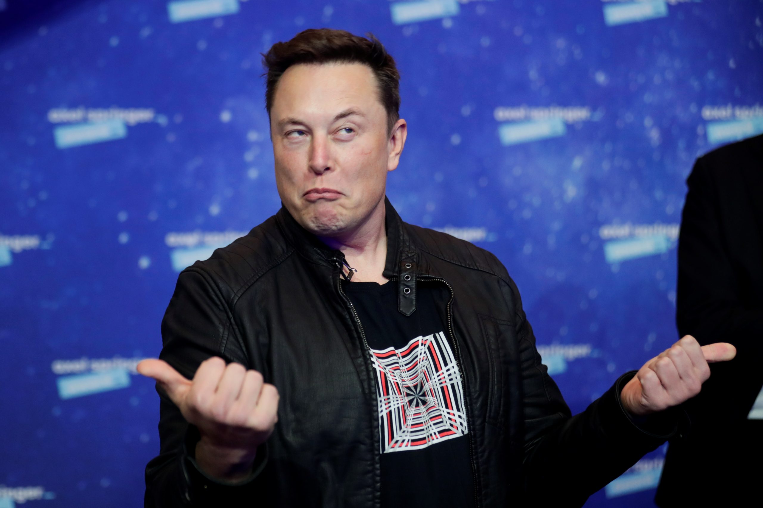 CEO Elon Musk van elektrische autobouwer Tesla en ruimtevaartonderneming SpaceX.