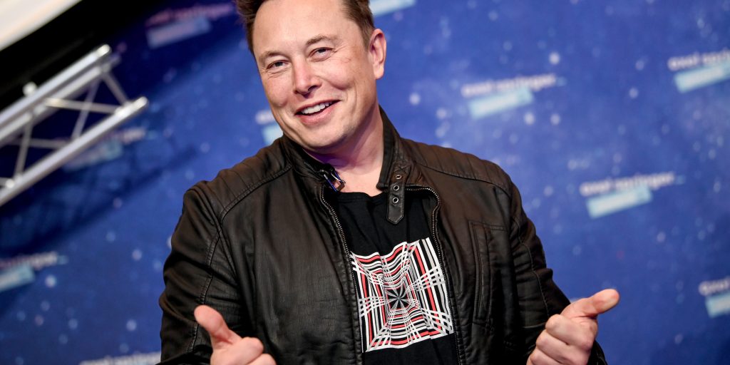 CEO Elon Musk van Tesla en SpaceX.