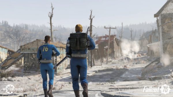 Het post-apocalyptische spel Fallout 76. Foto: Bethesda Het post-apocalyptische spel Fallout 76. Foto: Bethesda