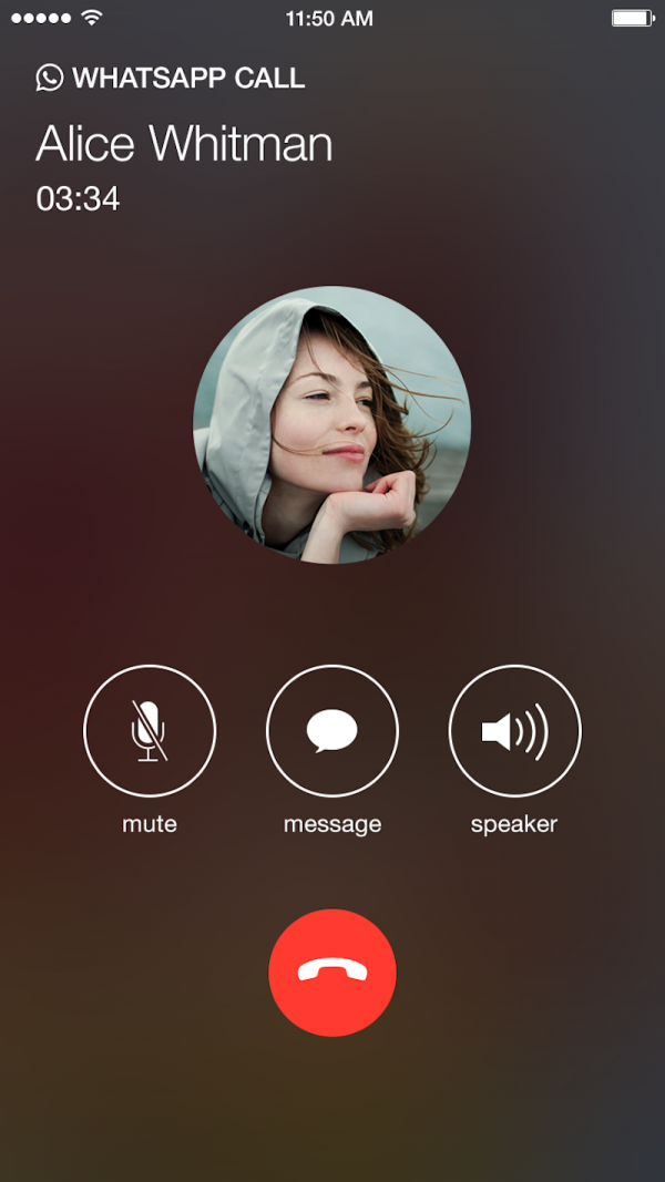 Met WhatsApp kun je gratis (video)bellen. Foto: WhatsApp Met WhatsApp kun je gratis (video)bellen. Foto: WhatsApp