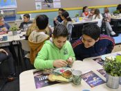 Kinderen van basisschool De Wilgetoren in Hilversum